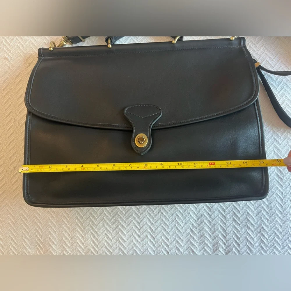 Jack Georges Leather Briefcase